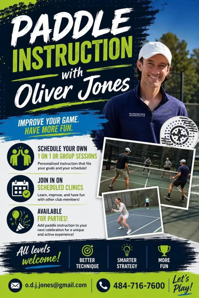 Paddle Instruction with Oliver Jones